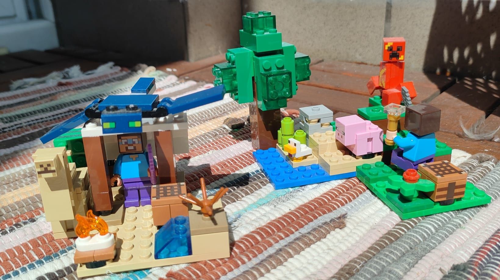 Oryginalne, kompletne zestawy LEGO Minecraft