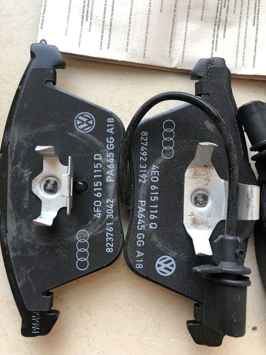 Передние тормозные колодки Ауди А6 С6