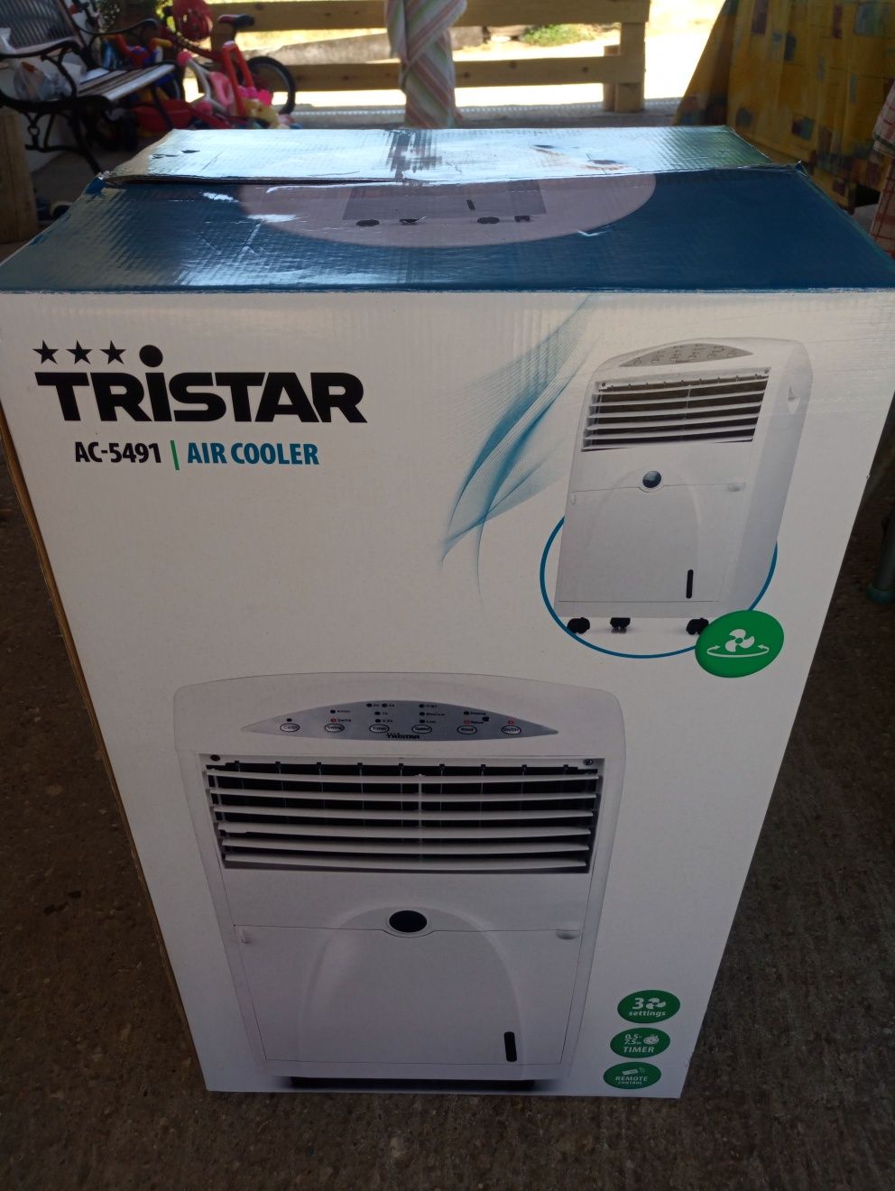 Climatizador evaporativo TriStar