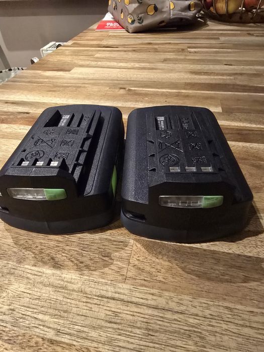 Akumulator festool 18v 3.0 ah dwie sztuki
