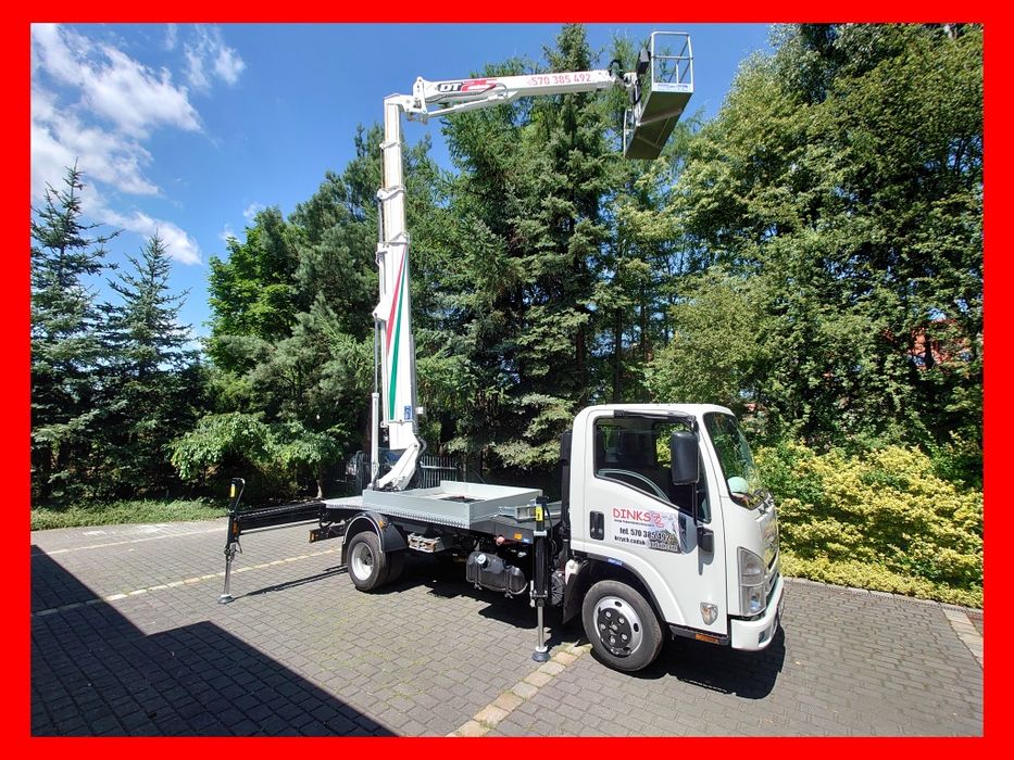 Zwyżka 25m + operator, podnośnik koszowy, wynajem