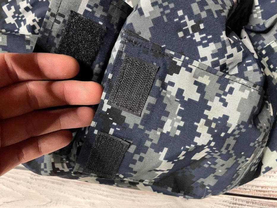 Тактическая Военная ветровка ВВС США US NavyGore Tex Blue Digital Camo
