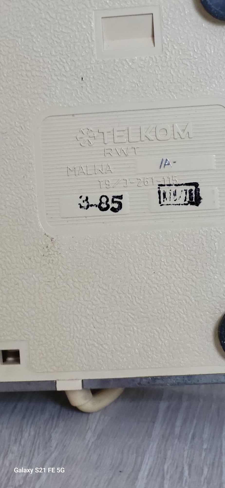 Telefon stacjonarny lata 70 stan klolekcjonerski