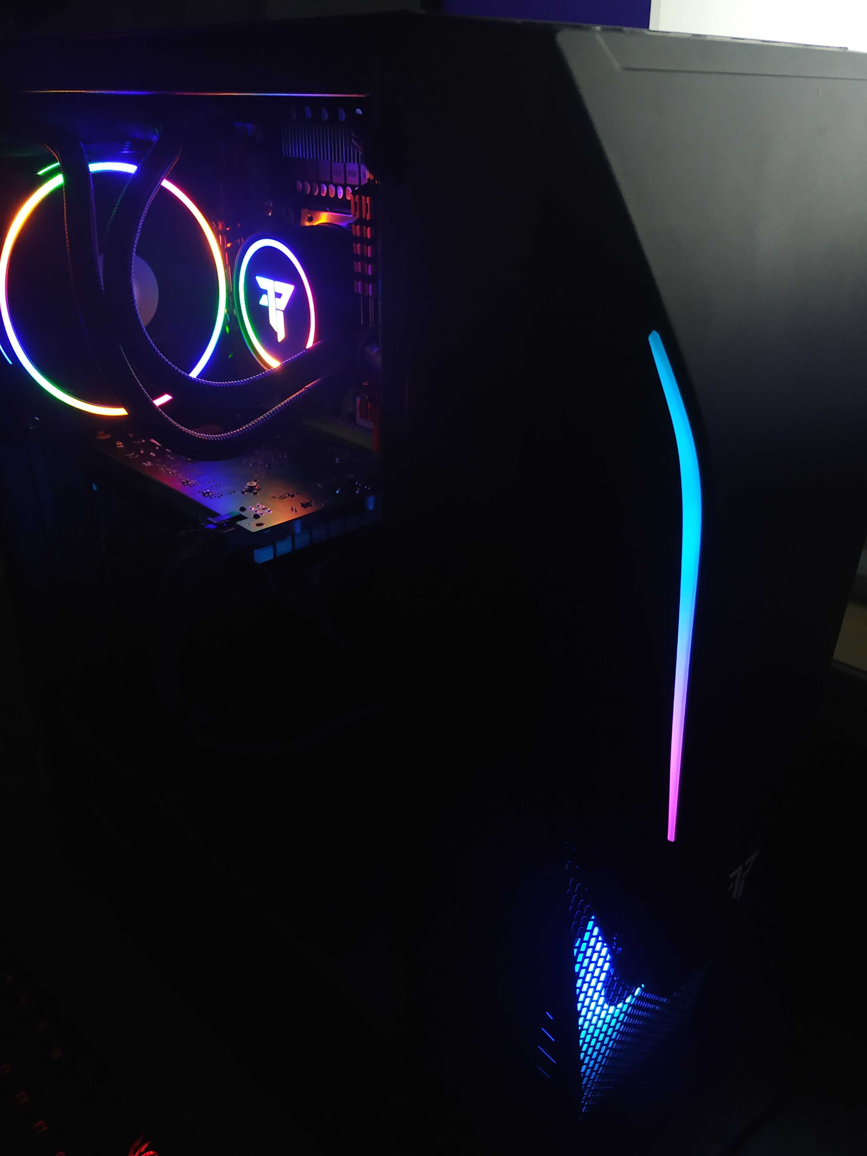 PC GAMER RGB - 8 Core - RX 470 4GB- 16GB RAM - SSD/HDD 1TB