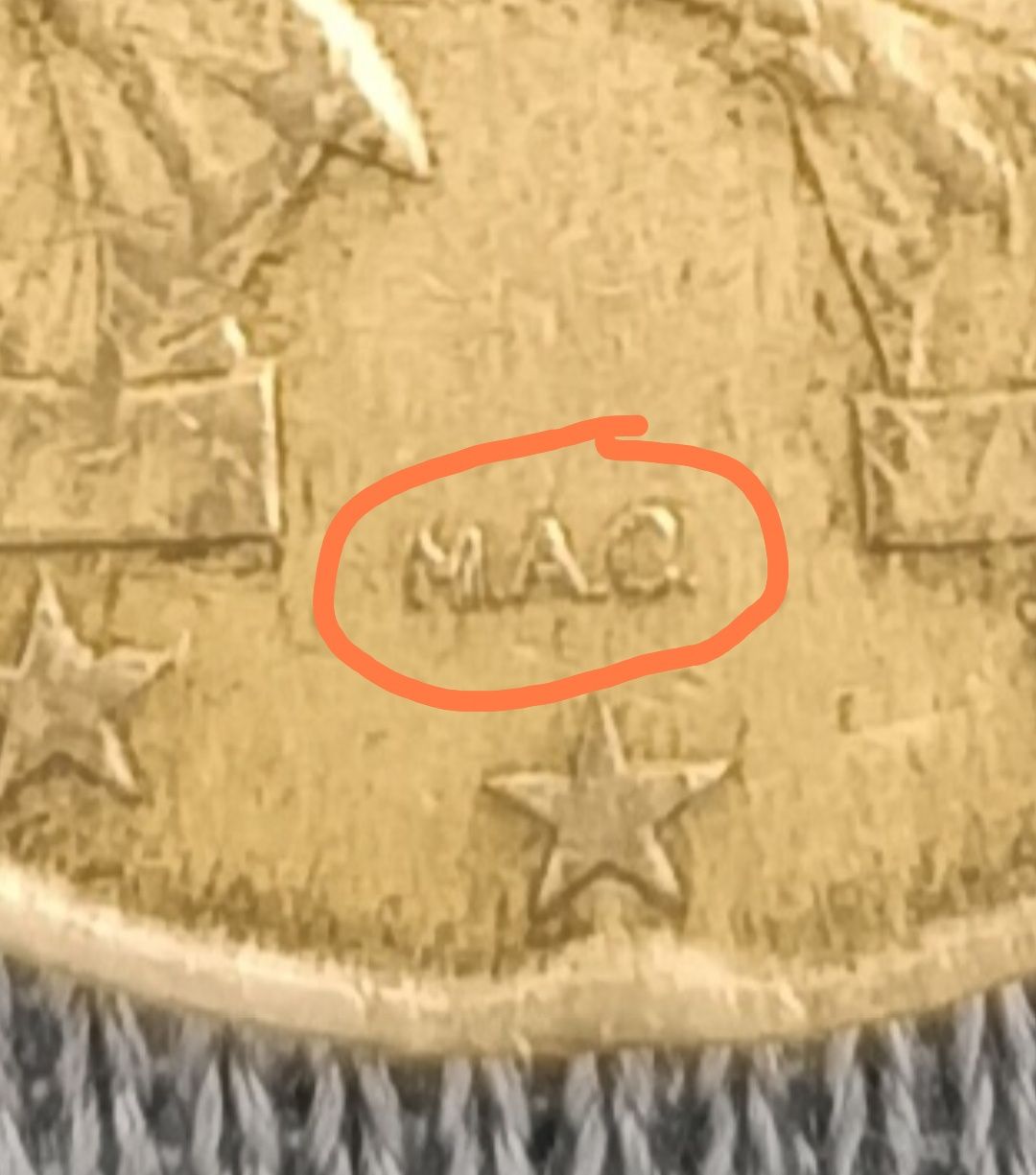 20 euro cents M.A.C. não MAC. Itália 2002 com defeitos.