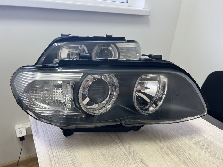 Фара левая правая Галоген BMW X5 E53 фары БМВ Х5 Е53 фари