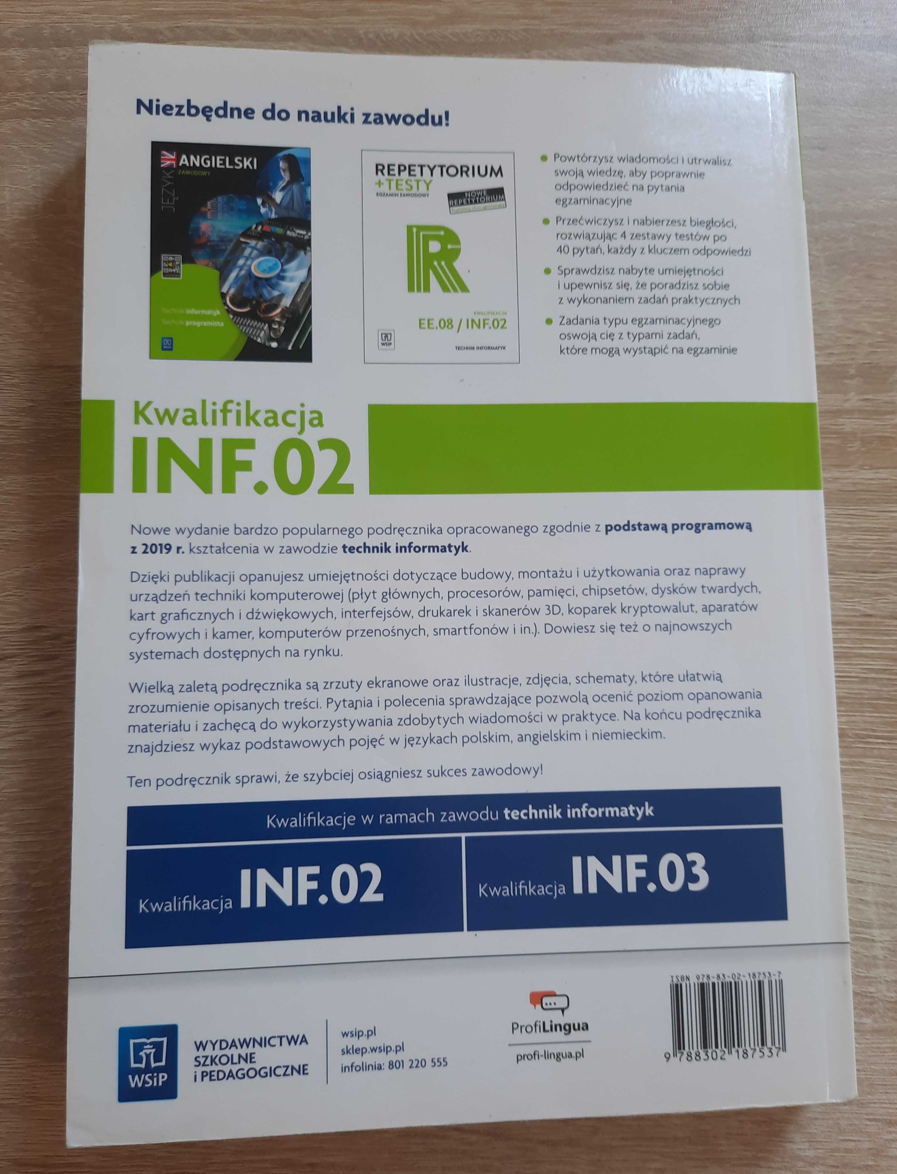 Administracja i eksploatacja systemów komputerowych INF.02 WSiP cz. 1