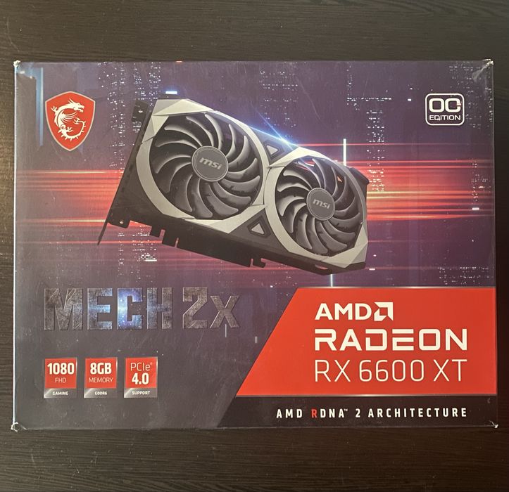 MSI Radeon RX 6600 MECH 2X 8G