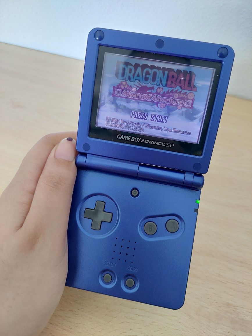 GameBoy Advance SP Azul escura