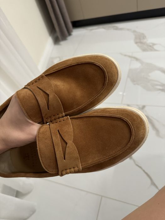 Brunello cucinelli замшеві лофері