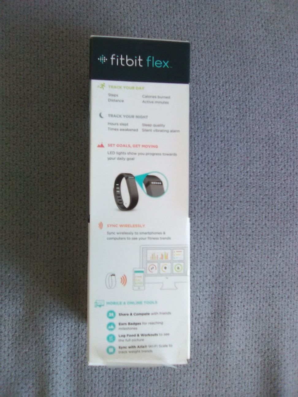 FIT-BIT nowy w kolorze czarnym.