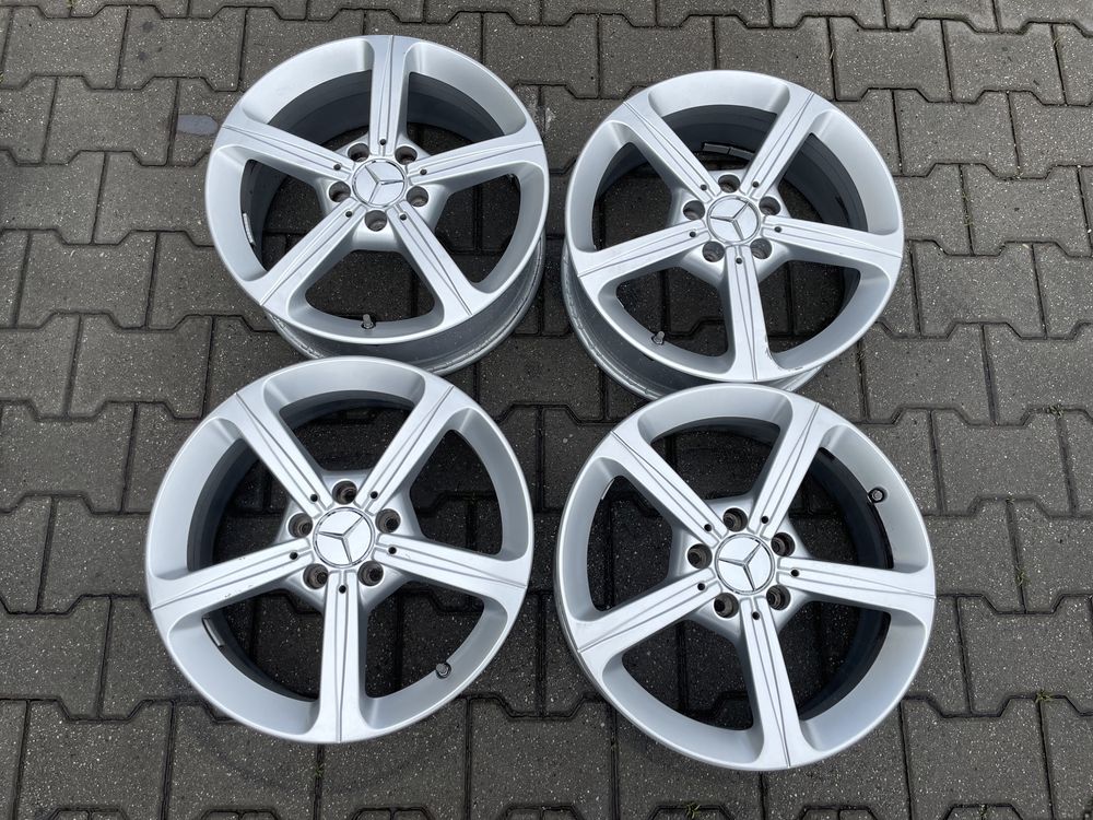 Jak nowe ori felgi Mercedes 17 x 6,5j 5x112 idealne okazja