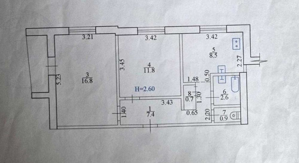 Продам 2-х комнатную квартиру улучшенной планировки Сертификат +