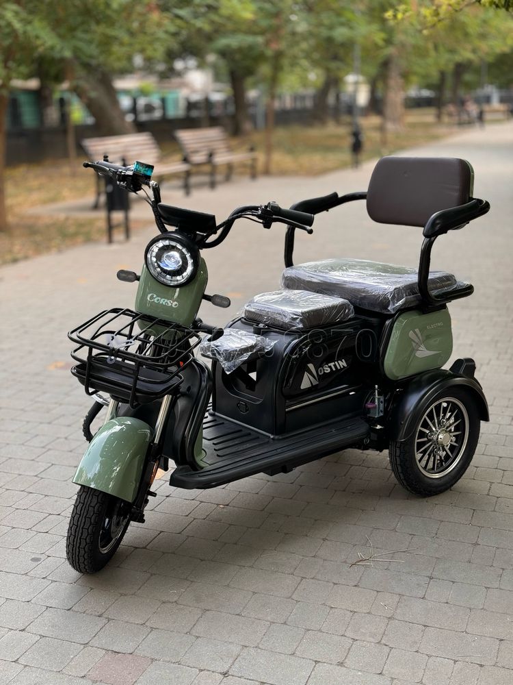 800Вт /72V/24Ah Трицикл електричний ‼️