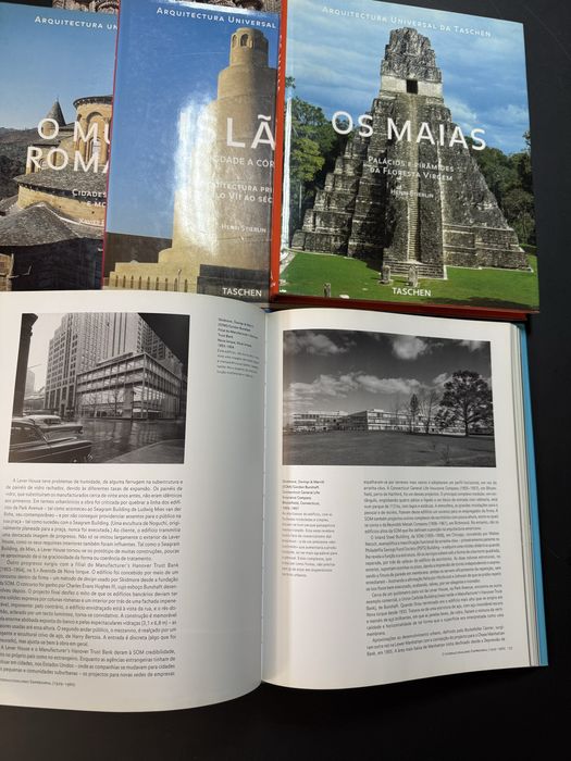 Coleção 9 Livros: Arquitectura Universal das Taschen
