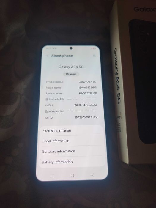 Smartfon Samsung Galaxy A54 5G 6 gb RAM telefon komórkowy 6/128