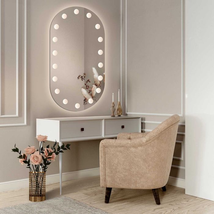 Lustro łazienkowe LONDON LED 60X120 cm - ALFARAM