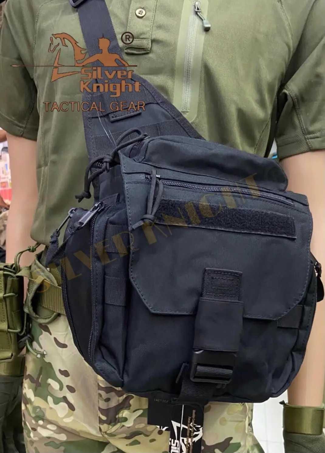 Сумка - кобура тактична Silver Knight Push Pack 9L тактическая слинг