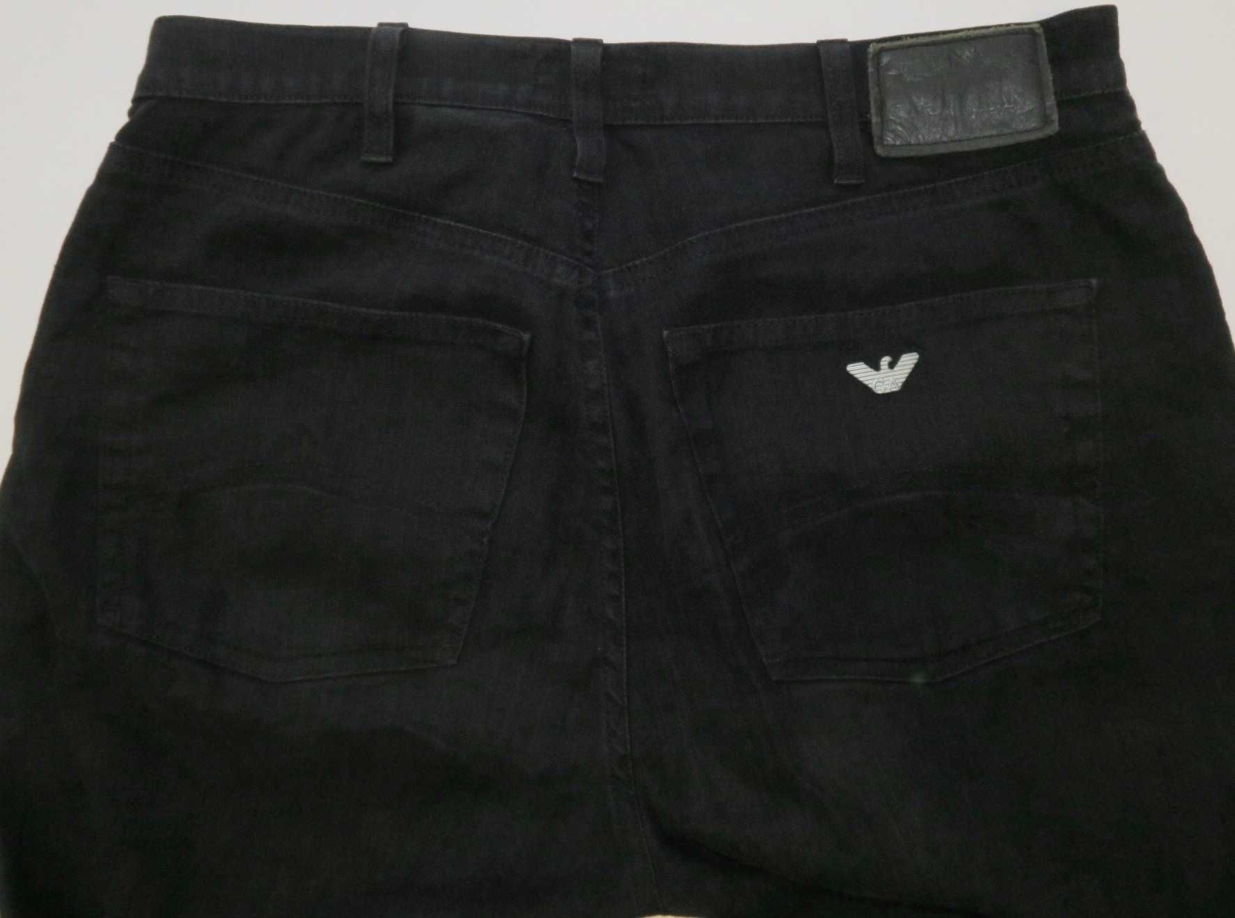 Armani Jeans spodnie lniane 33