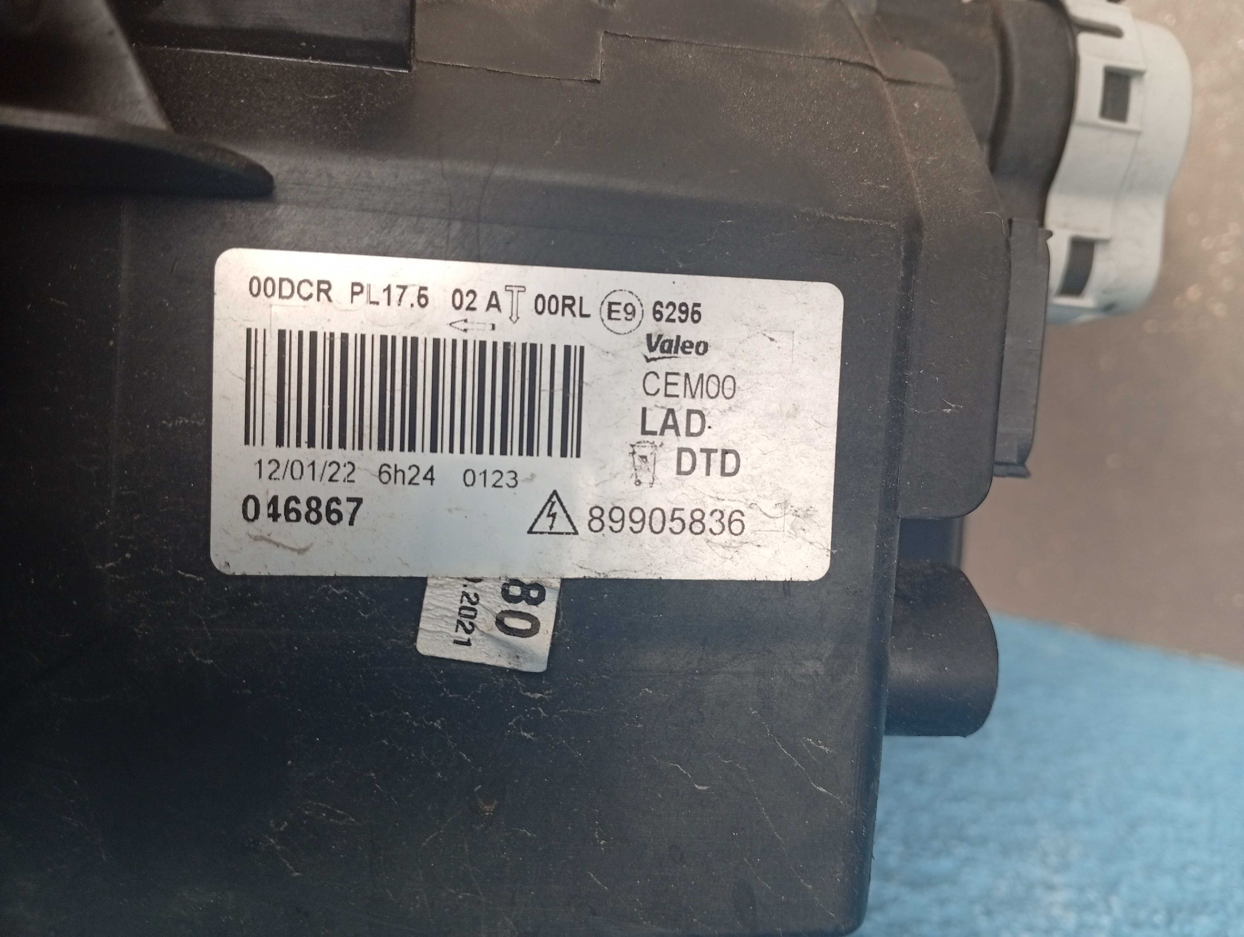 farol drt led-xenon peugeot 508 I