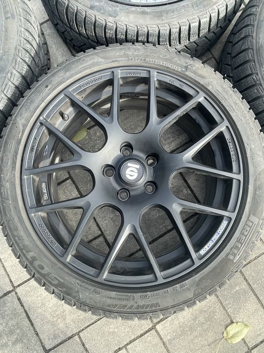 Felgi aluminiowe sportowe Sparco Pro Corsa, z oponami zimowymi