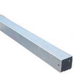 Profil aluminiowy 100x100mm Grubość: 3mm Długość: 2,9m |Prof Zamknięty