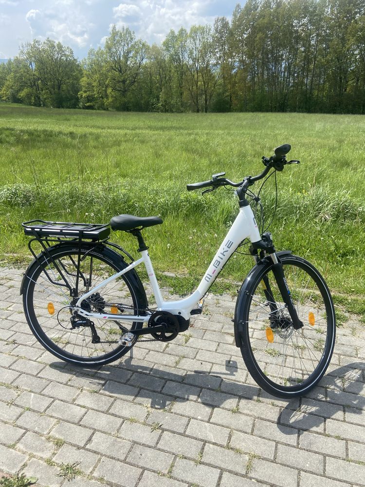 Rower elektryczny M-Bike eCity 828- stan idealny
