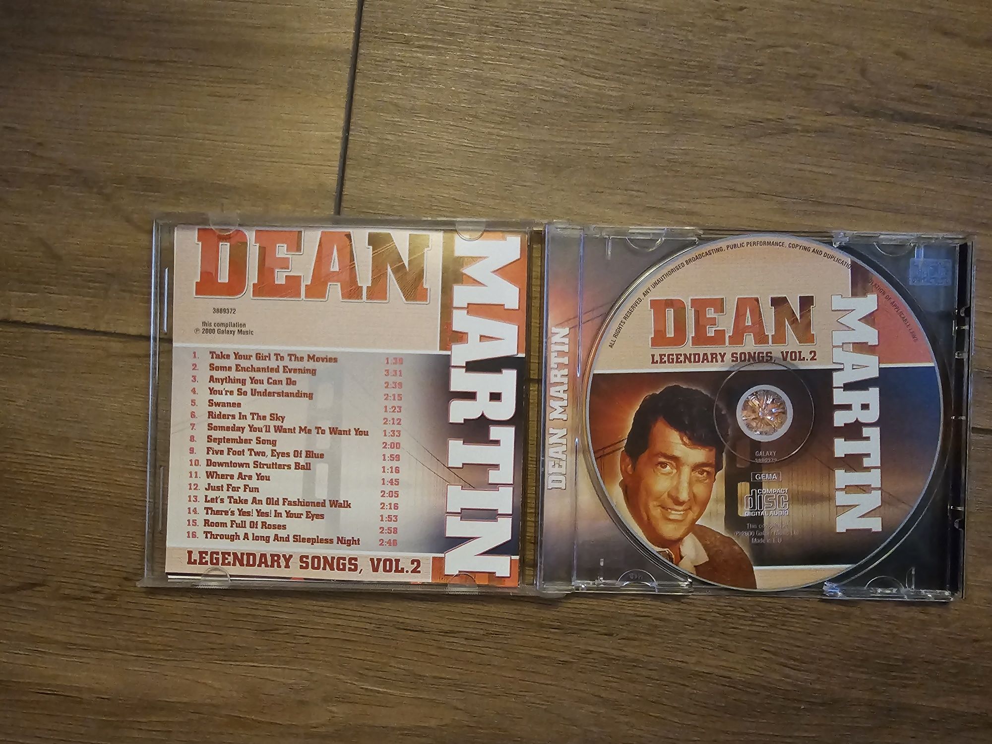 Dean Martin - "Legendary song, vol. 2"