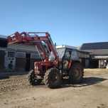Zetor 7745 z nowym turem w oryginale.