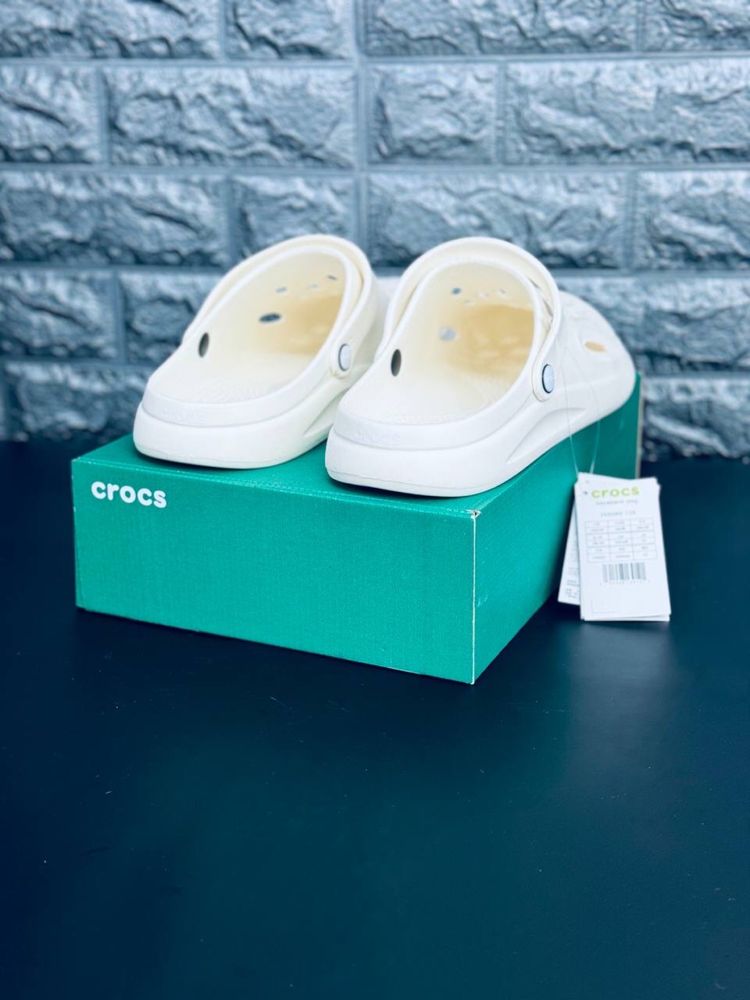 Мужские шлепанцы Crocs Пляжные летние кроксы сабо шлепки 36-46