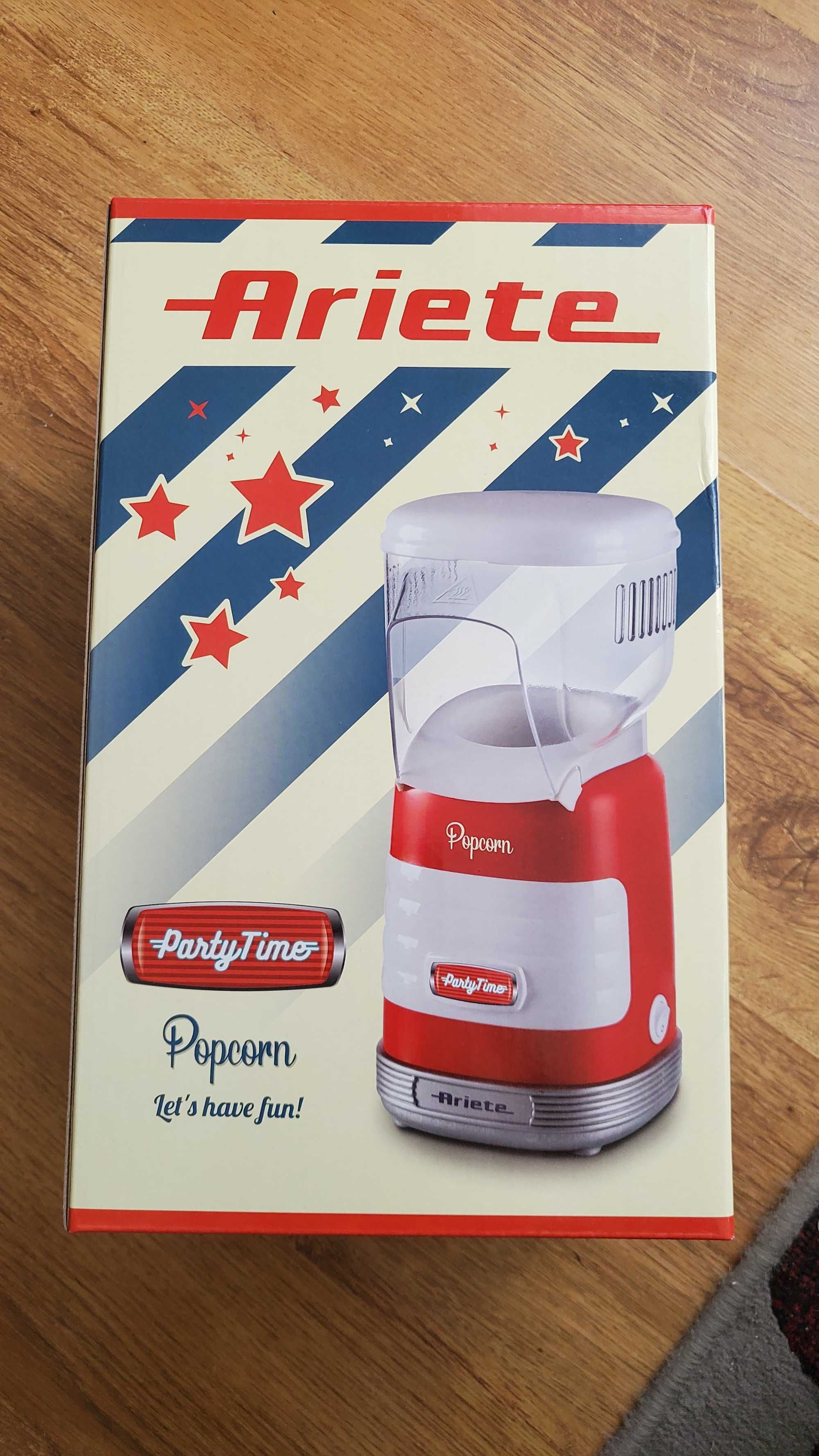Nowa maszynka do popcornu Ariete Partytime 2956