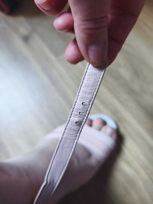 Sandały damskie skórzane