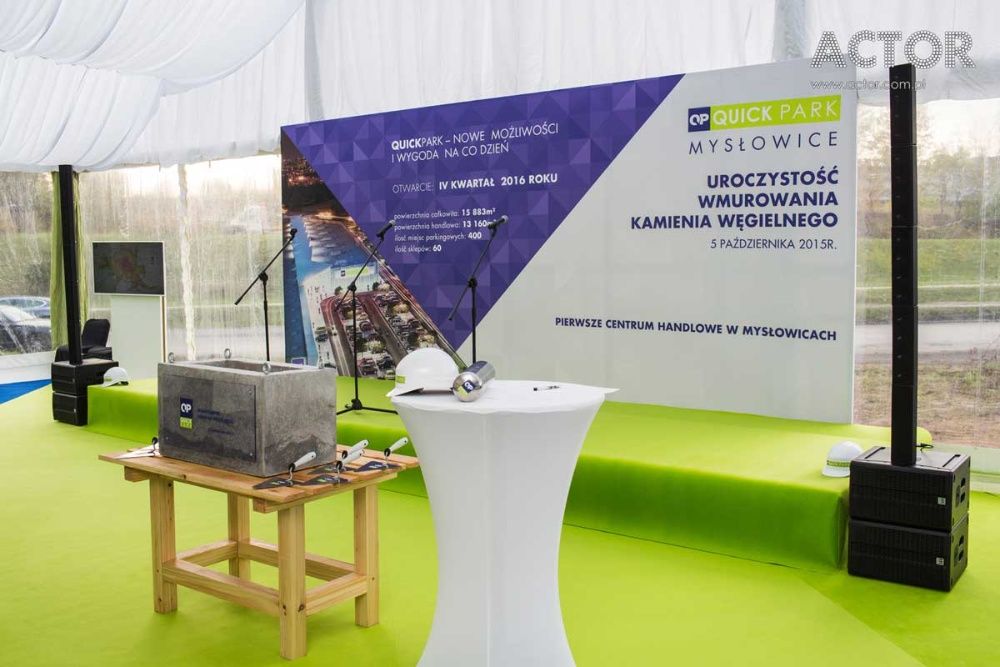 Wynajem nagłośnienia i oświetlenia konferencje, eventy Katowice Śląsk