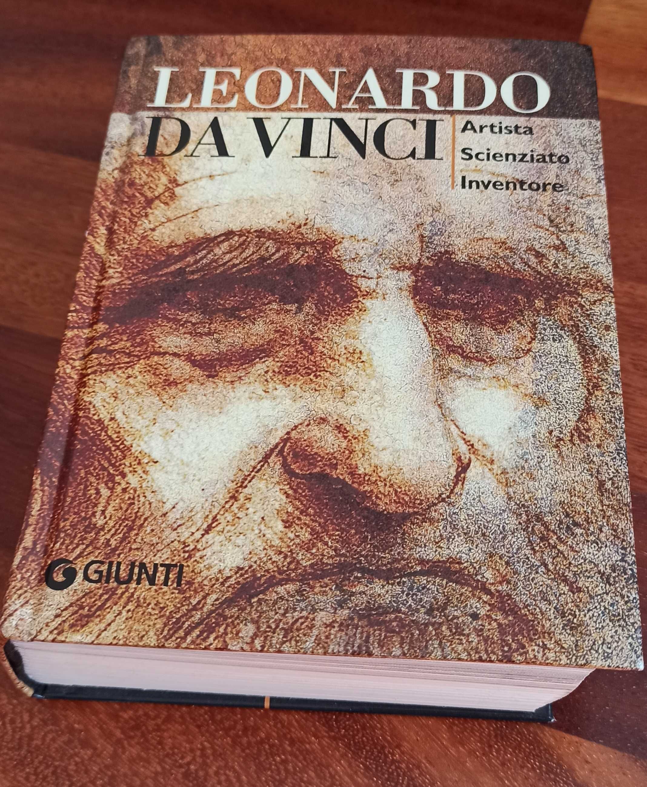 Książka w języku włoskim Leonardo da Vinci