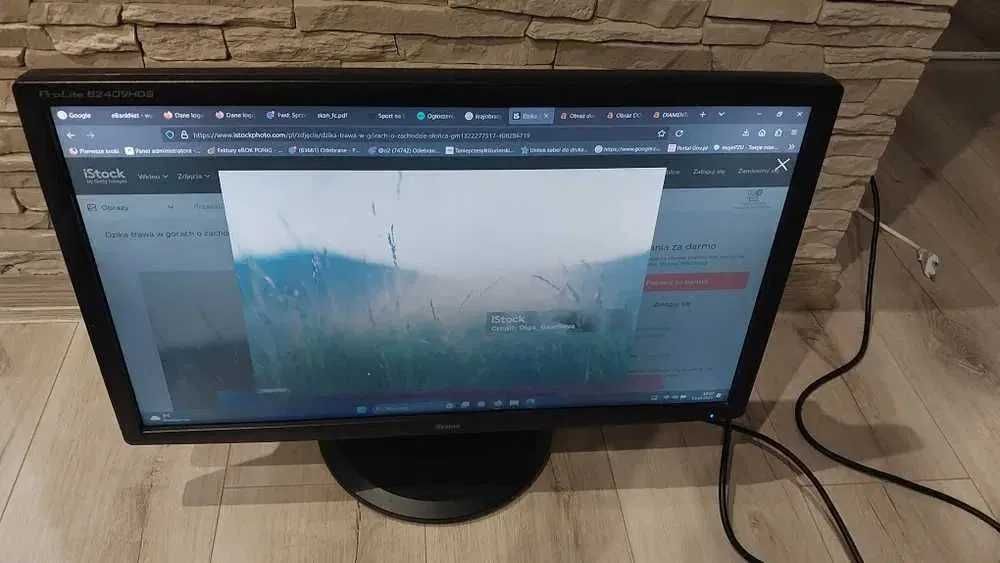 Monitor iiyama prolite B2409HDS, 24" hdmi z głośnik