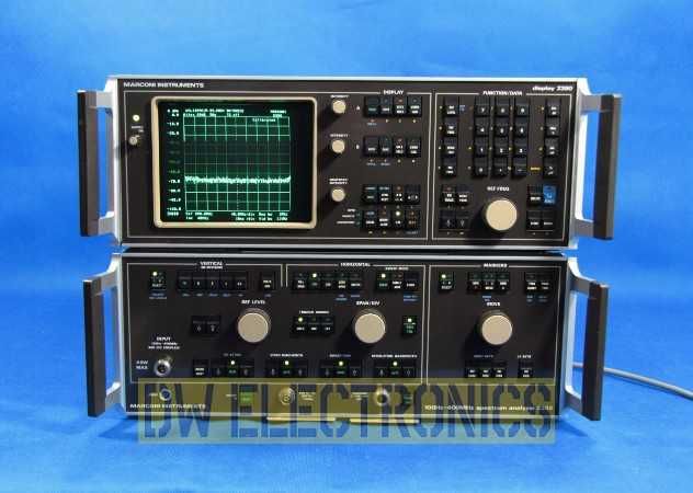 Analizator Widma Track Generator 400MHz Marconi 2382