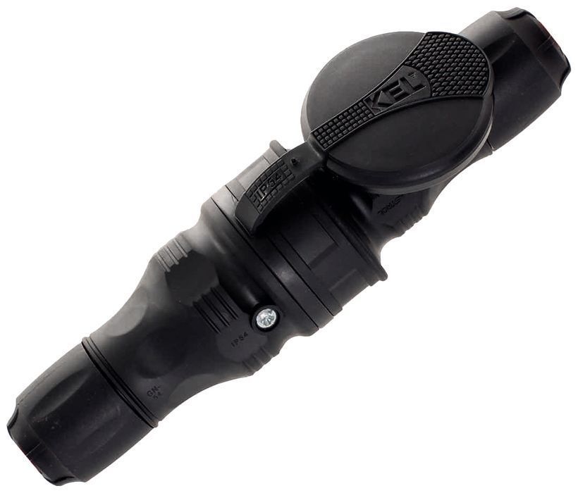 Zestaw Wtyczka + Gniazdo Extrem Ip54 Czarny Kel