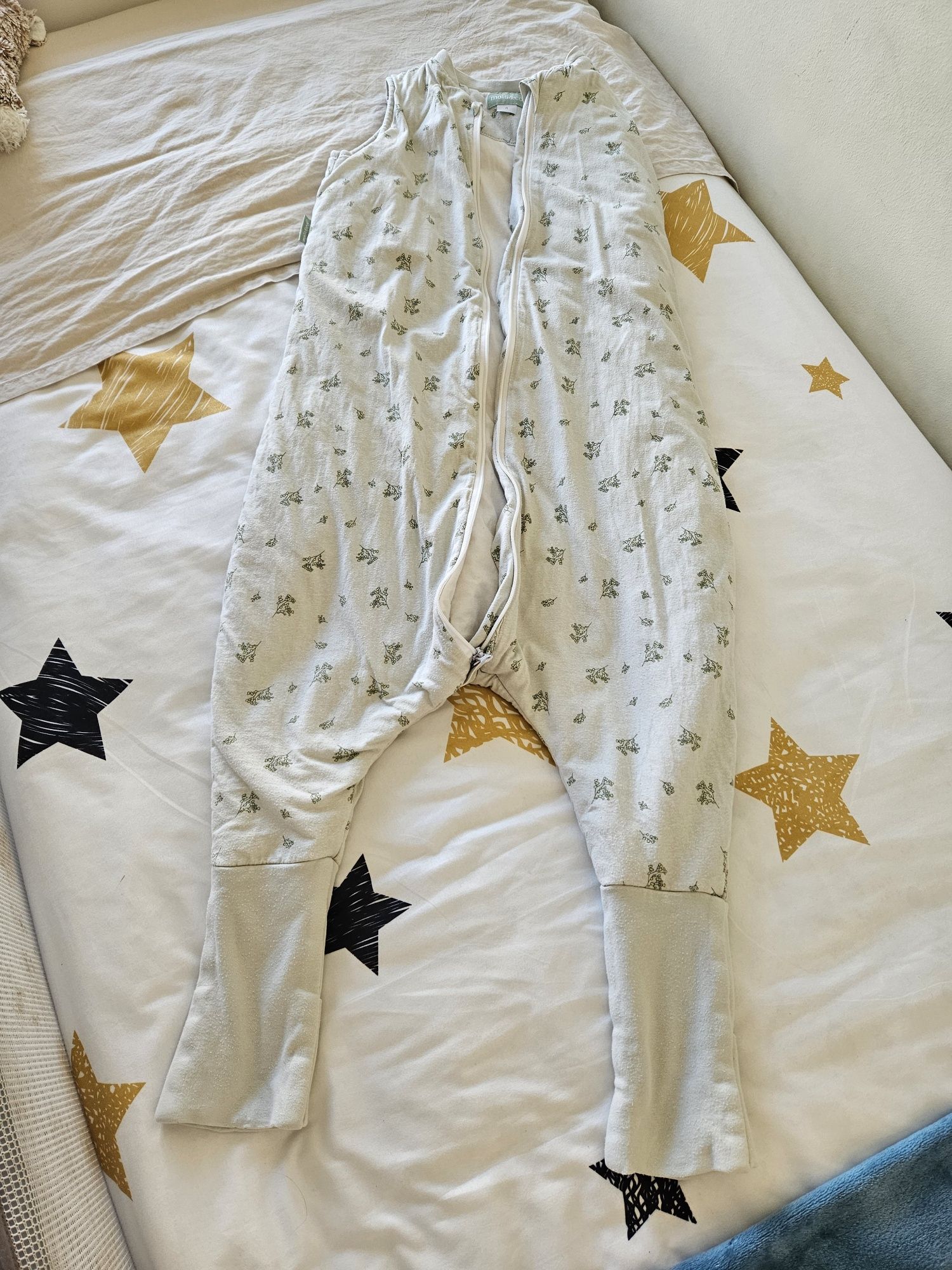 Saco de dormir Molis&co, 4anos, Tog 2,5 sem mangas, com meias