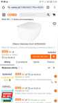 Muszla wisząca z deską wolno opadajaca  Hamnes Kort Promocja!!