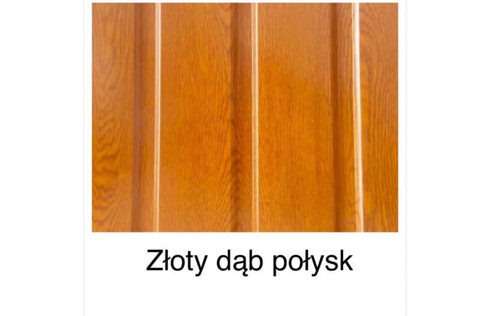 blacha trapezowa t 7 podbitka dachowa elewacja złoty dąb orzech
