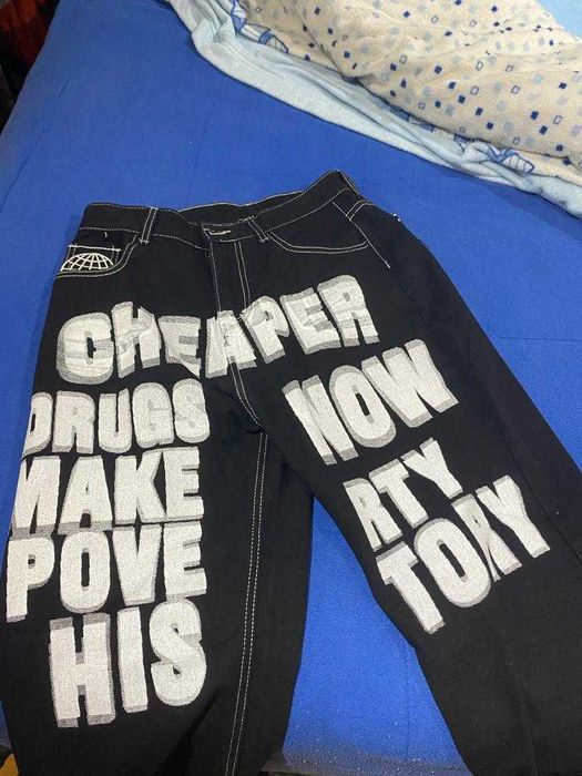 Calças Y2K Baggy Jeans BershVibe