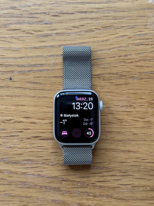 Apple watch SE 2 - 40mm, dobry stan, 87% kondycji baterii