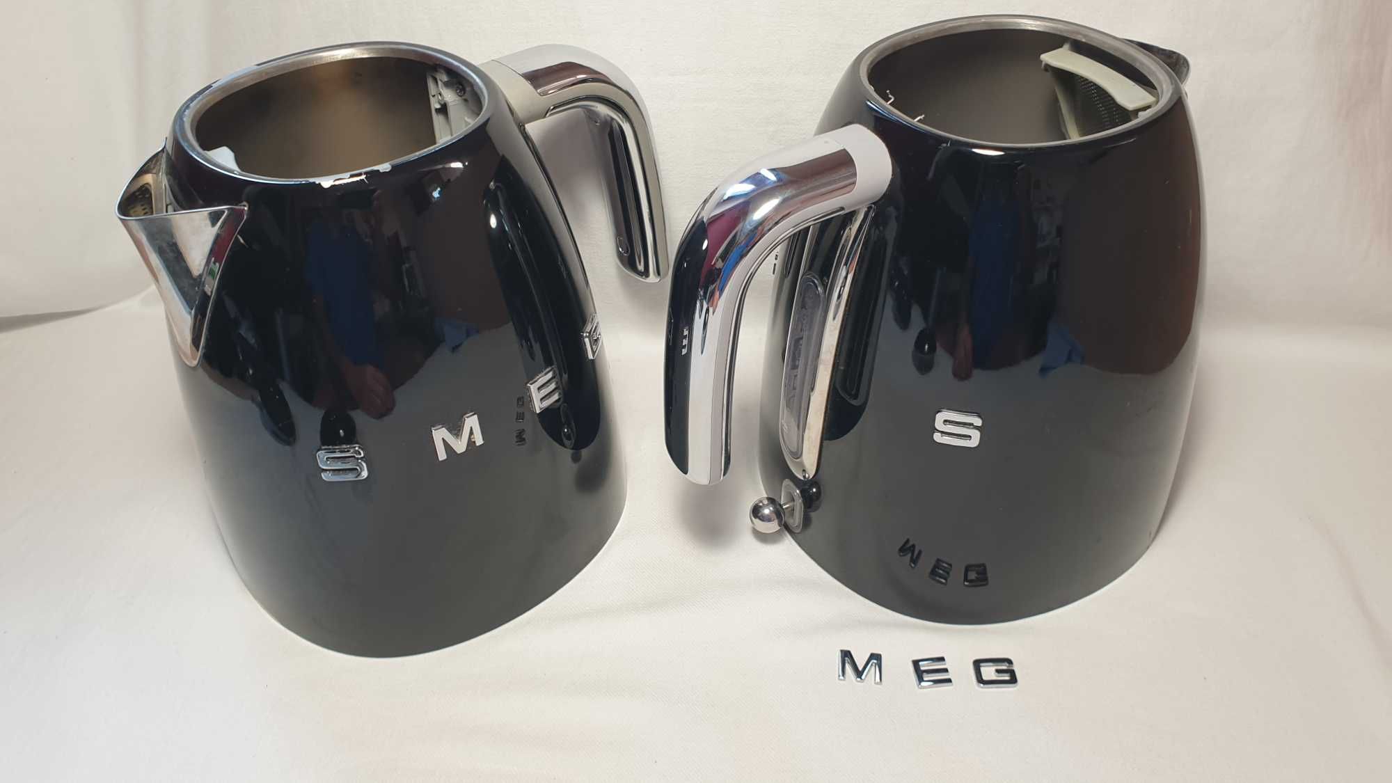 Czajnik elektryczny Smeg KLF03BLEU 2400 W 1,7 l Czarny Połysk.
