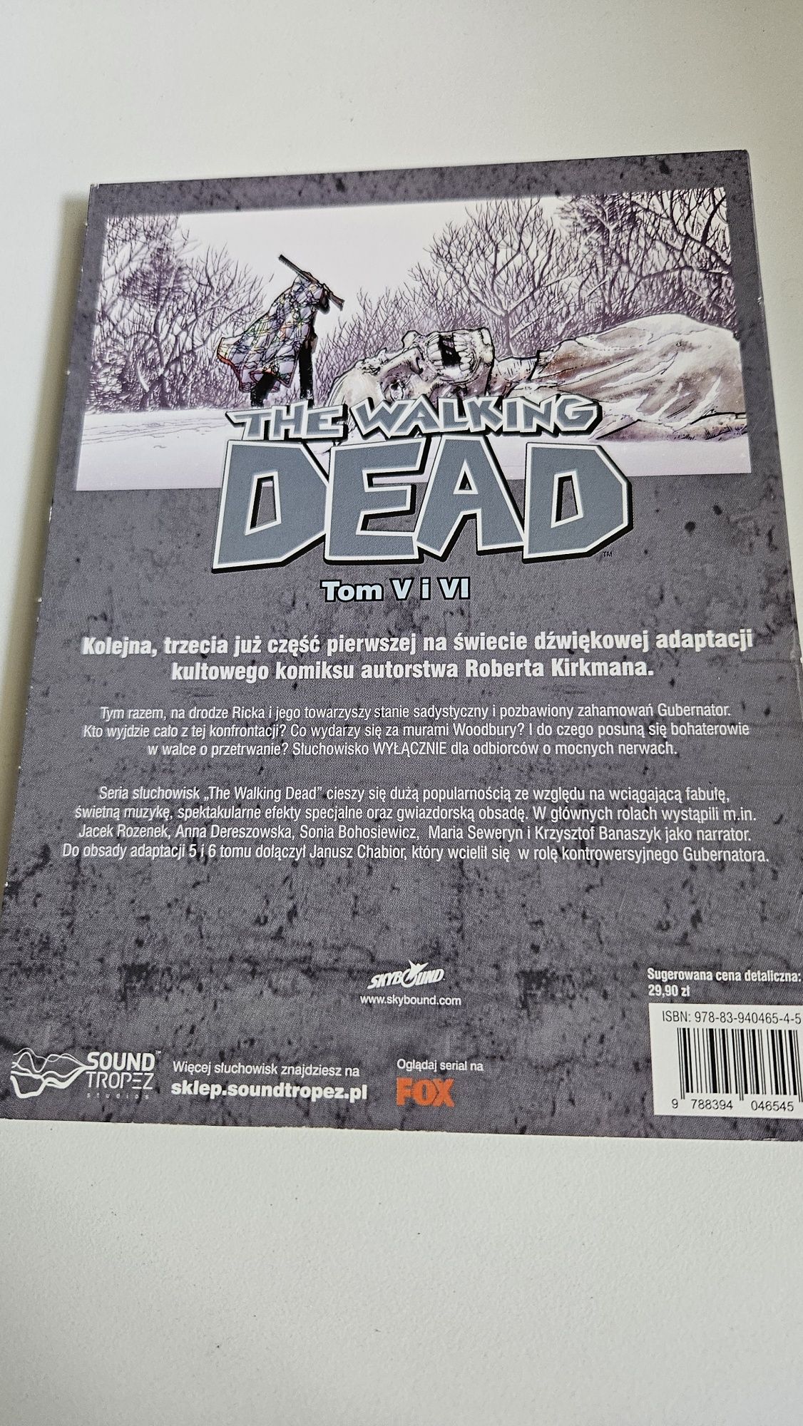 The Walking Dead Tom V i VI Audiobook CD MP3