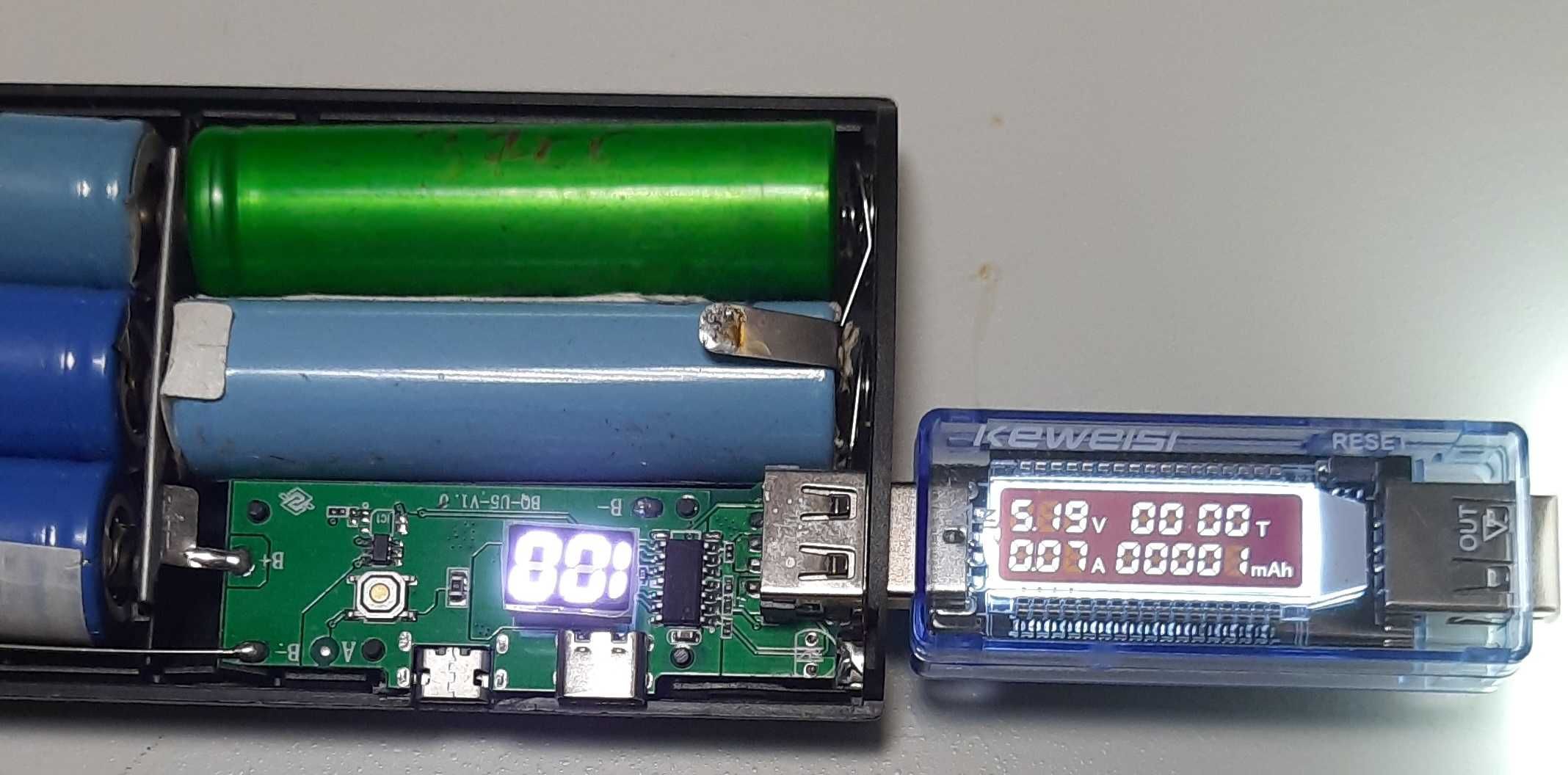 USB тестер  (Keweisi KWS-V20 вольтметр амперметр ємність)вклч.ОЛХ-дост