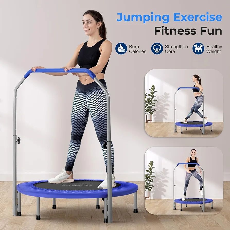 Trampolina fitness, dla doroslych i dzieci Serenelife