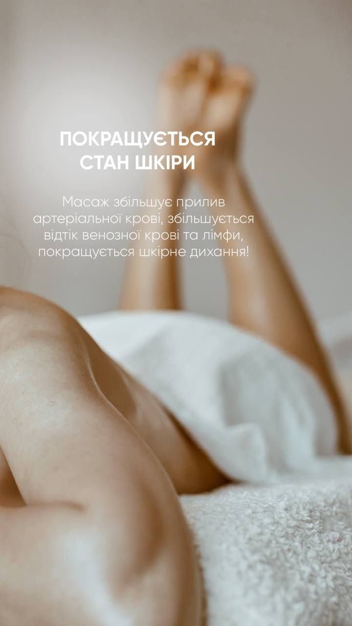 Професійний лікувальний  масаж