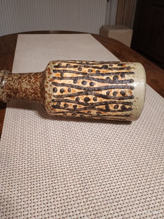 Duży ceramiczny wazon - 70-te lata