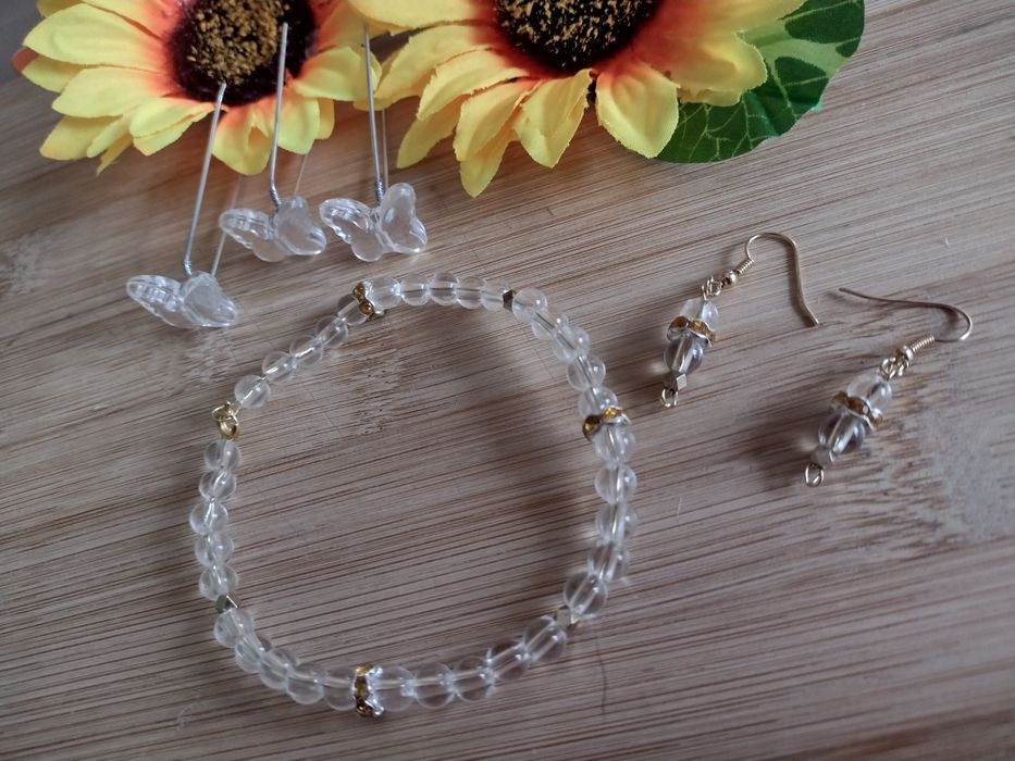 Zestaw biżuterii ślub/wesele/inne okoliczności