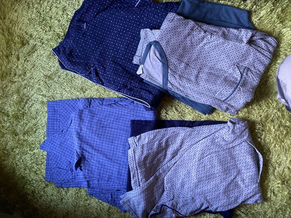 Pijamas homem algodao